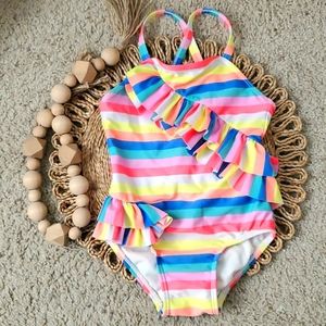 Cat & Jack One-piece Colorful Swimsuit
